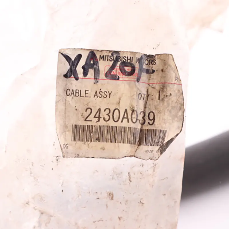 Mitsubushi Shogun Gear Shift Cable to with Part number 2430A039 Mitsubushi Shogun Gear Shift Cable - SKU 2430A039 - Part number 2430A039