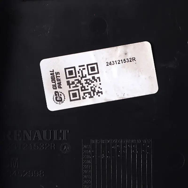 Traffic MK3 Fuse Box Cover to Renault with Part number 243121532R Renault Traffic MK3 Fuse Box Cover - SKU 243121532R - Part number 243121532R