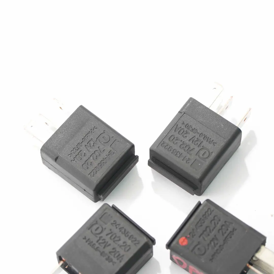 GM Vauxhall Opel Relais 4-Pin Multi Use Glühkerzen einheit Schwarz Set - SKU 24435922 - Teilenummer 24435922