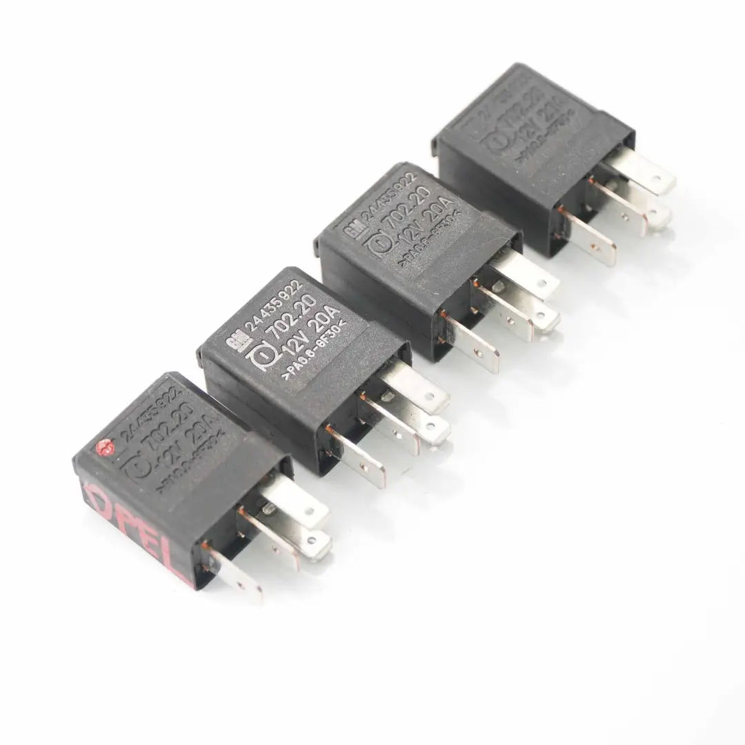 Relais 4-Pin Multi Use Glühkerzen einheit Schwarz Set für GM Vauxhall Opel mit Teilenummer 24435922 GM Vauxhall Opel Relais 4-Pin Multi Use Glühkerzen einheit Schwarz Set - SKU 24435922 - Teilenummer 24435922