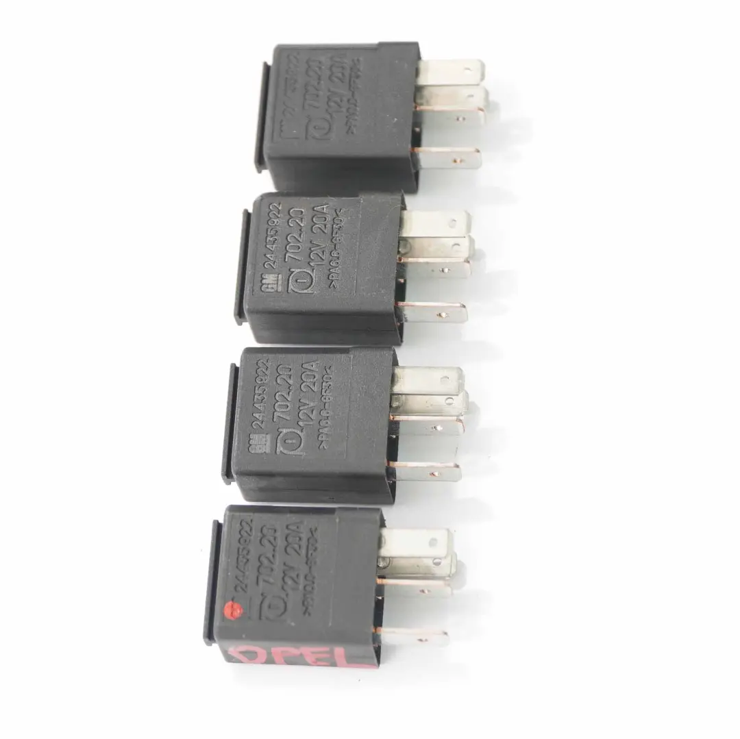 4-Pin Unité bougies multi-usages Set noir pour GM Vauxhall Opel Relay à propos du numéro de pièce 24435922 GM Vauxhall Opel Relay 4-Pin Unité bougies multi-usages Set noir - SKU 24435922 - Numéro de pièce 24435922