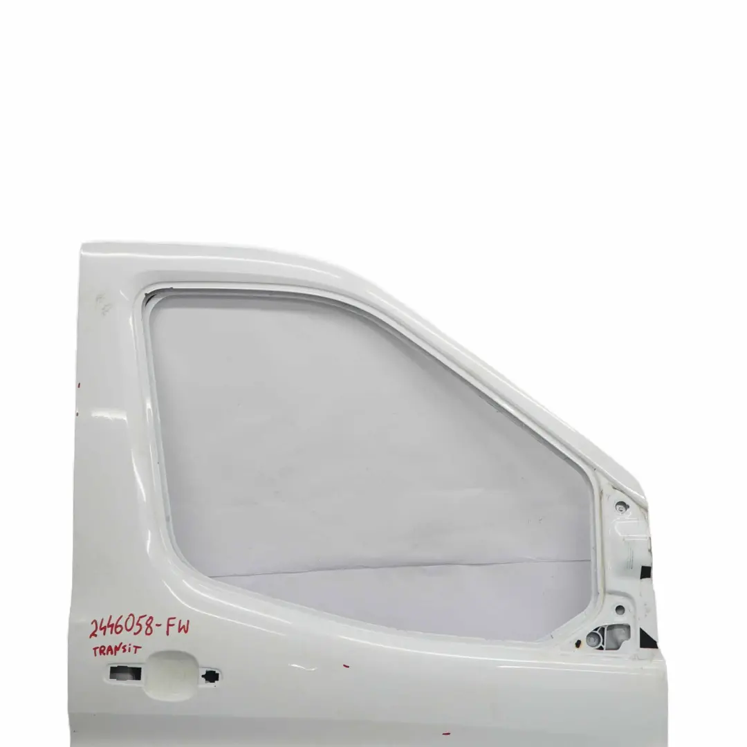 Drzwi Prawe Przednie Frozen White Z2 do Ford Transit o numerze 2446058 Ford Transit Drzwi Prawe Przednie Frozen White Z2 - SKU 2446058-FW - Numer Części 2446058