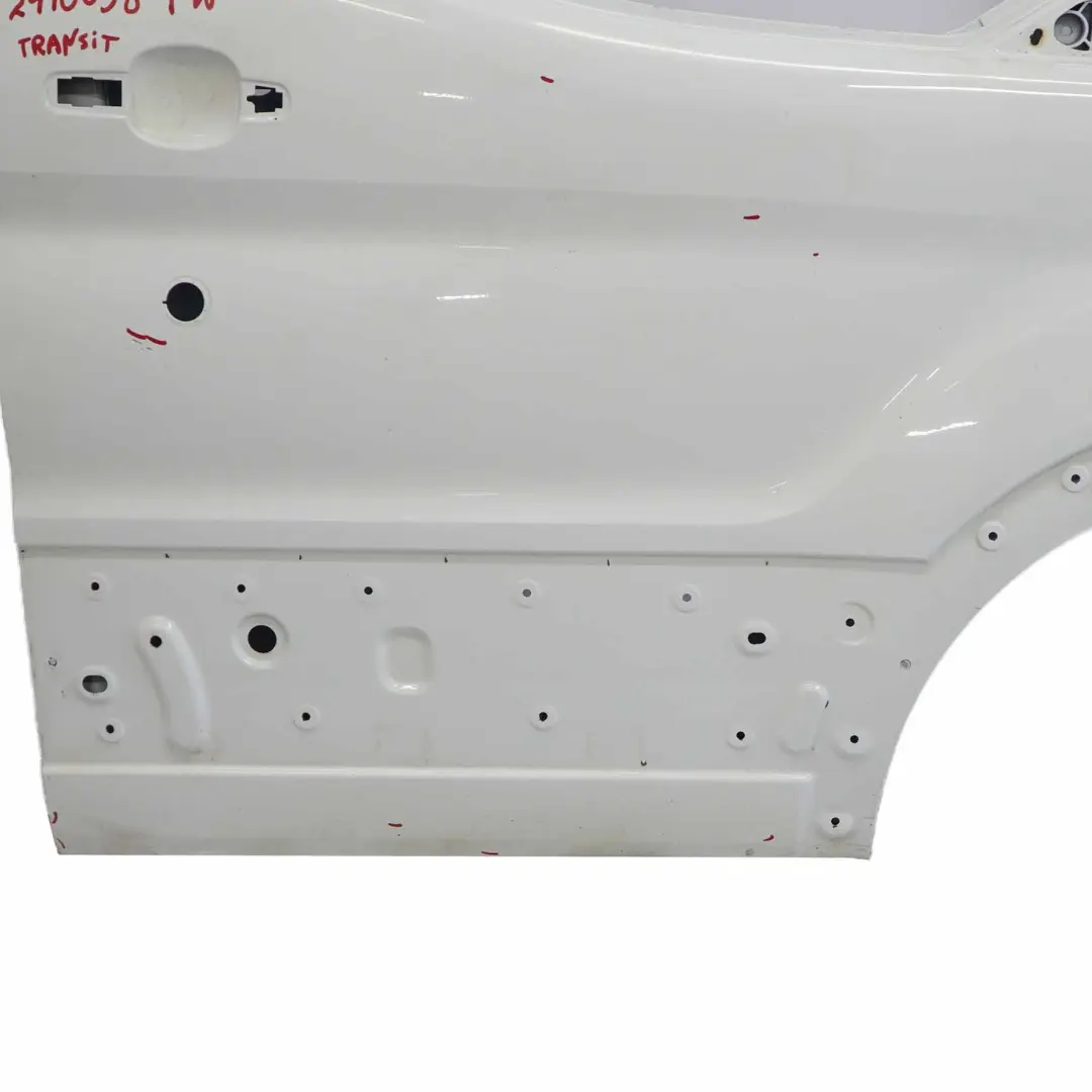 Ford Transit Mk8 Front Door Right O/S Door Cover Shell Frozen White - Z2 - SKU 2446058-FW - Part number 2446058