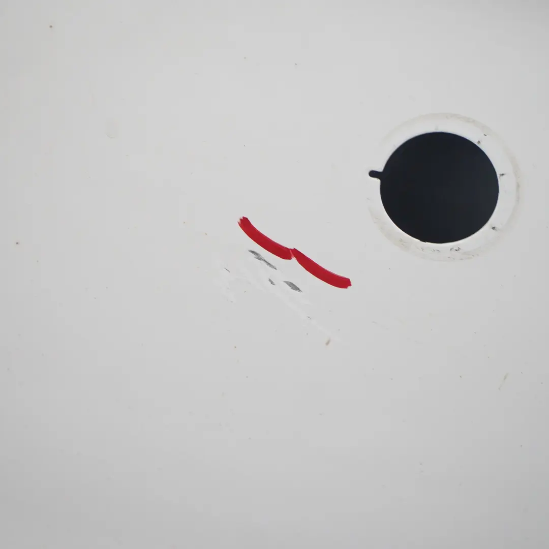 Mk8 Front Door Right O/S Door Cover Shell Frozen White - Z2 to Ford Transit with Part number 2446058 Ford Transit Mk8 Front Door Right O/S Door Cover Shell Frozen White - Z2 - SKU 2446058-FW - Part number 2446058