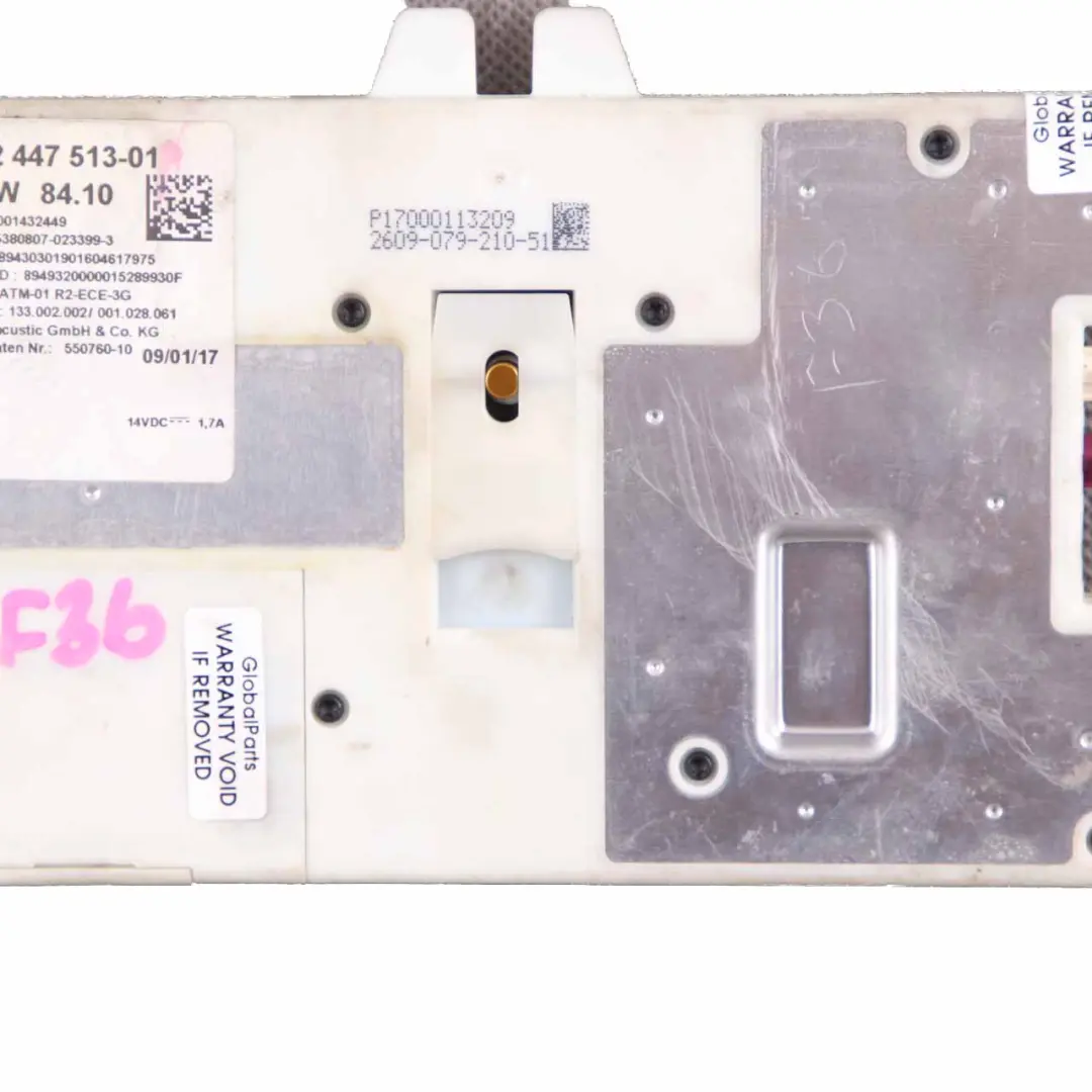 Telematics Telephone Control Module ATM ECE 3G to BMW F30 F32 F36 with Part number 2447513 BMW F30 F32 F36 Telematics Telephone Control Module ATM ECE 3G - SKU 2447513 - Part number 2447513