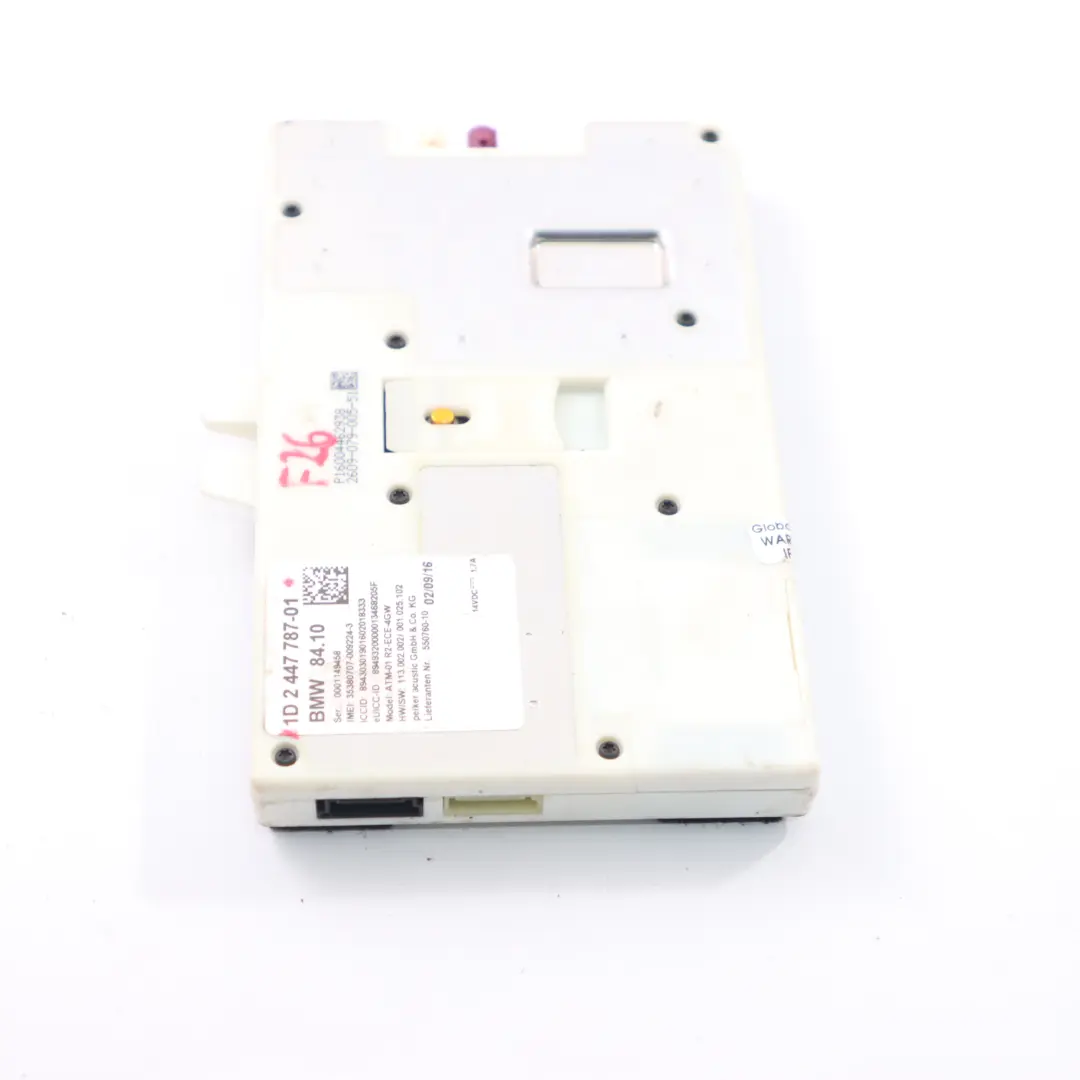 BMW G11 G30 G31 X4 F26 Telematics Module Bluetooth Control Unit ECU - SKU 2447787 - Part number 2447787