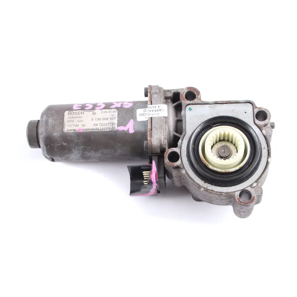 BMW X3 X5 X6 E53 E83 E70 E71 Attuatore Motore Trasmissione Scatola - SKU 2449709-1 - Numero di parte 7528559