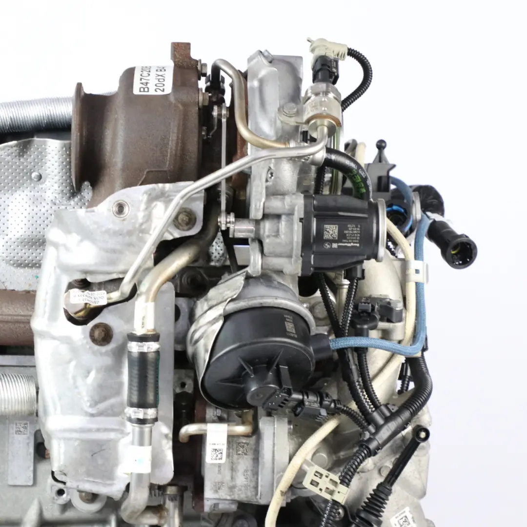  Moteur B47C20B BMW F40 F45 120dX 220d 220dX X1 F48 20dX Complet B47D GARANTIE - SKU 2452716-1 - Numéro de pièce 2452716