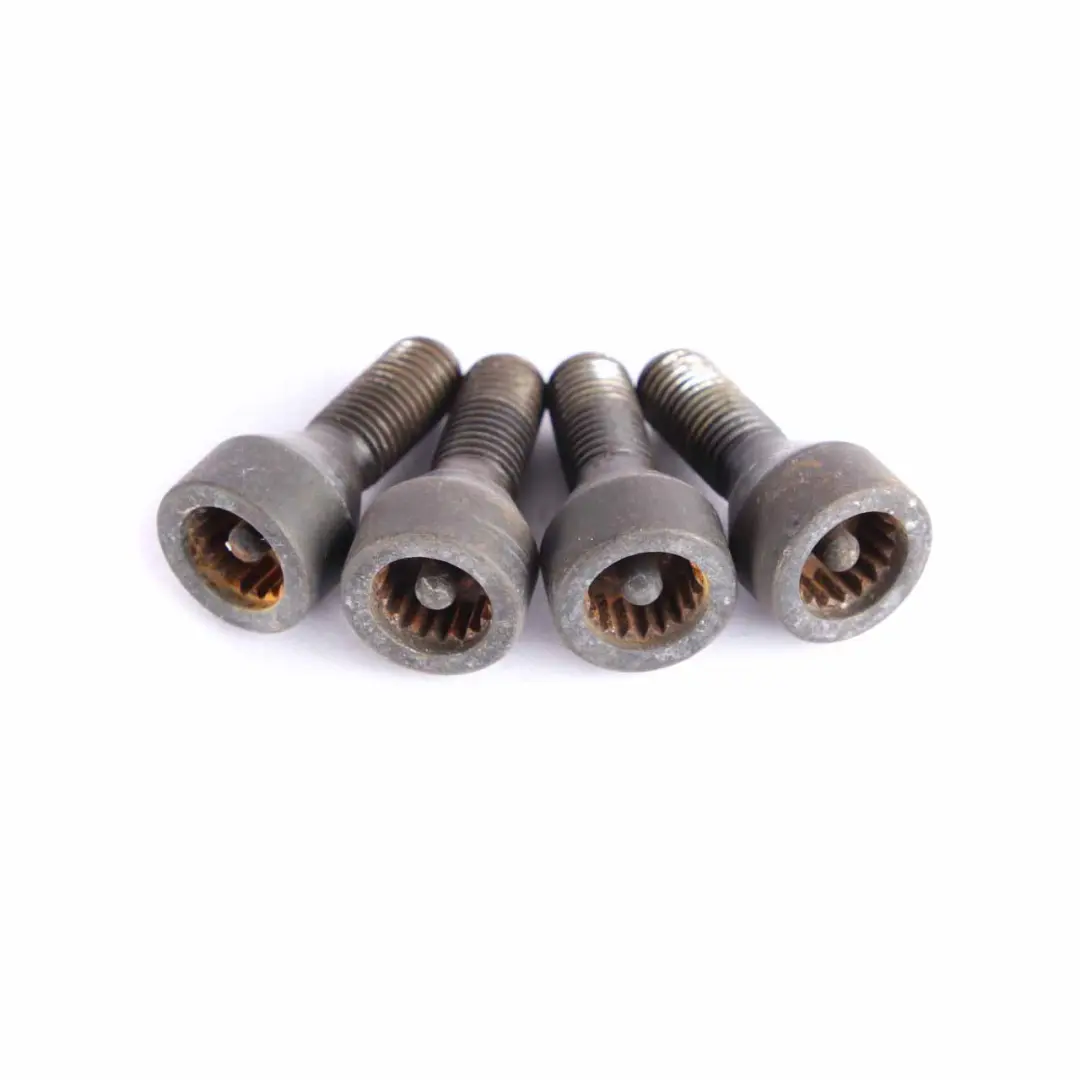  Radbolzen BMW E60 E84 E87 E90 Vierer Set Schwarz mit Adapter Sicherheit - SKU 2453959-3 - Teilenummer 2453959