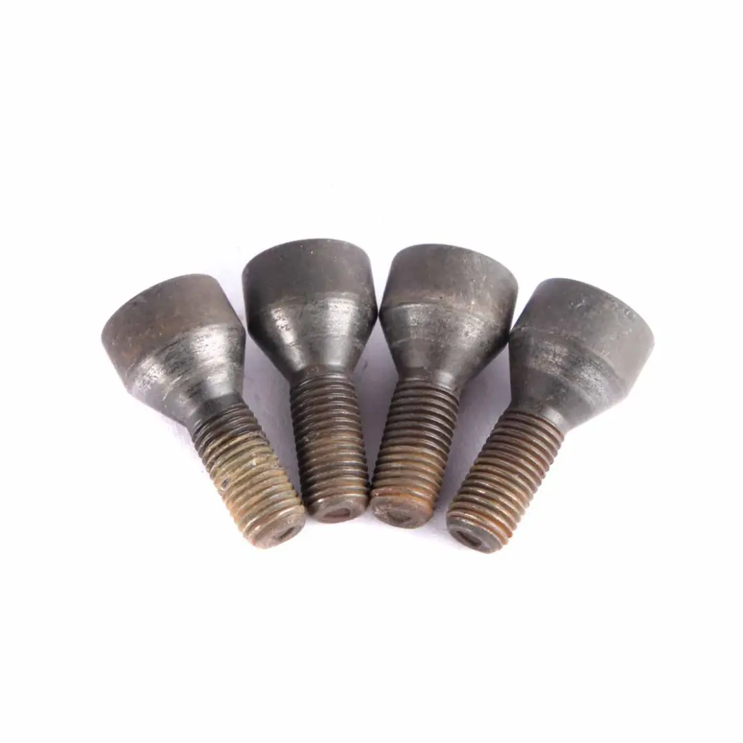  Radbolzen BMW E60 E84 E87 E90 Vierer Set Schwarz mit Adapter Sicherheit - SKU 2453959-3 - Teilenummer 2453959