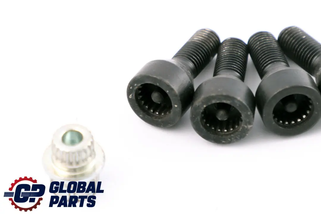 Set Locking Wheel Bolt Locks Security Nut to BMW Mini R55 R56 F56 R60 R61 with Part number 2453960 BMW Mini R55 R56 F56 R60 R61 Set Locking Wheel Bolt Locks Security Nut - SKU 2453960-2 - Part number 2453960