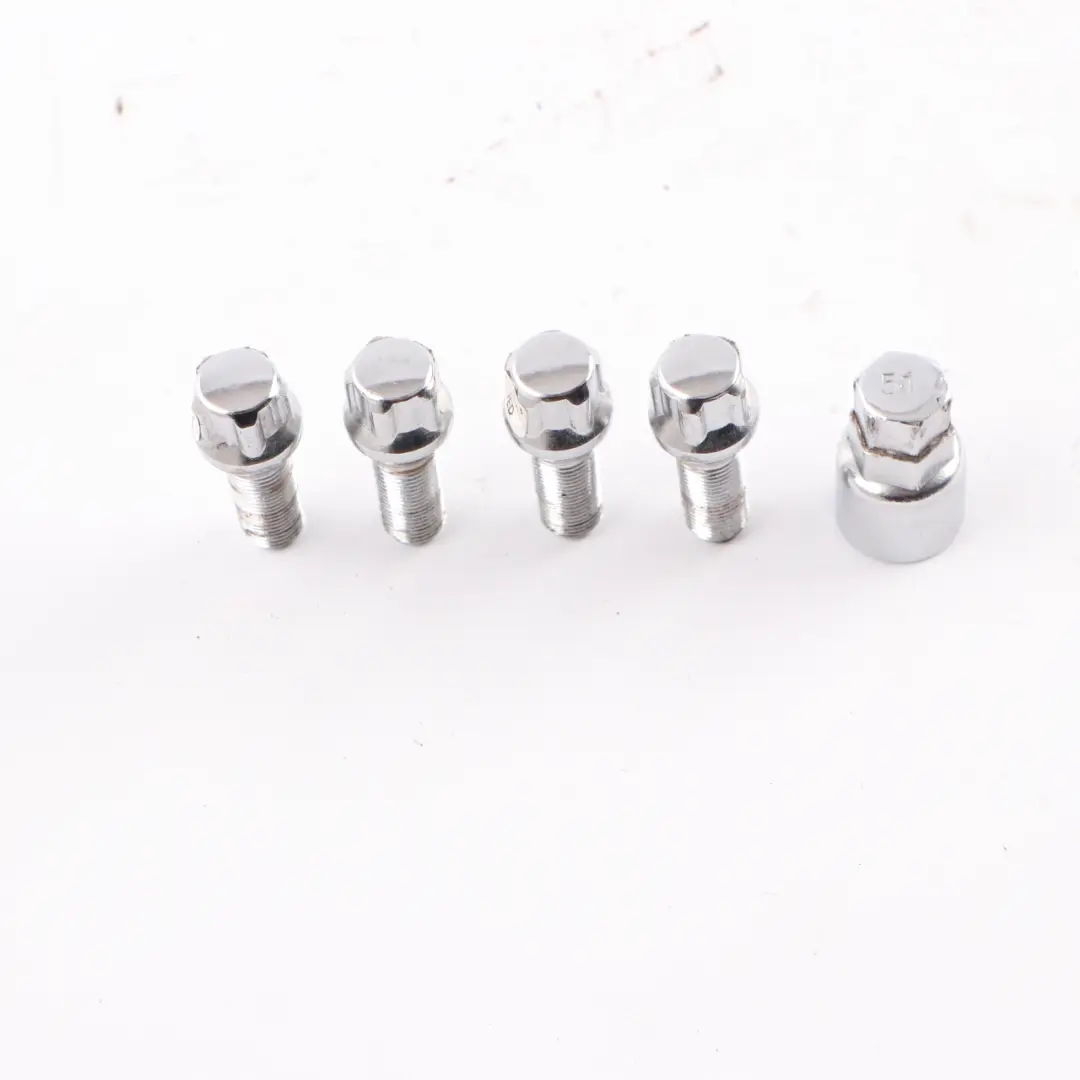 Mini R56 R60 F56 Locking Wheel Bolt Locks Security Nut Set - SKU 2453960-6 - Part number 2453960