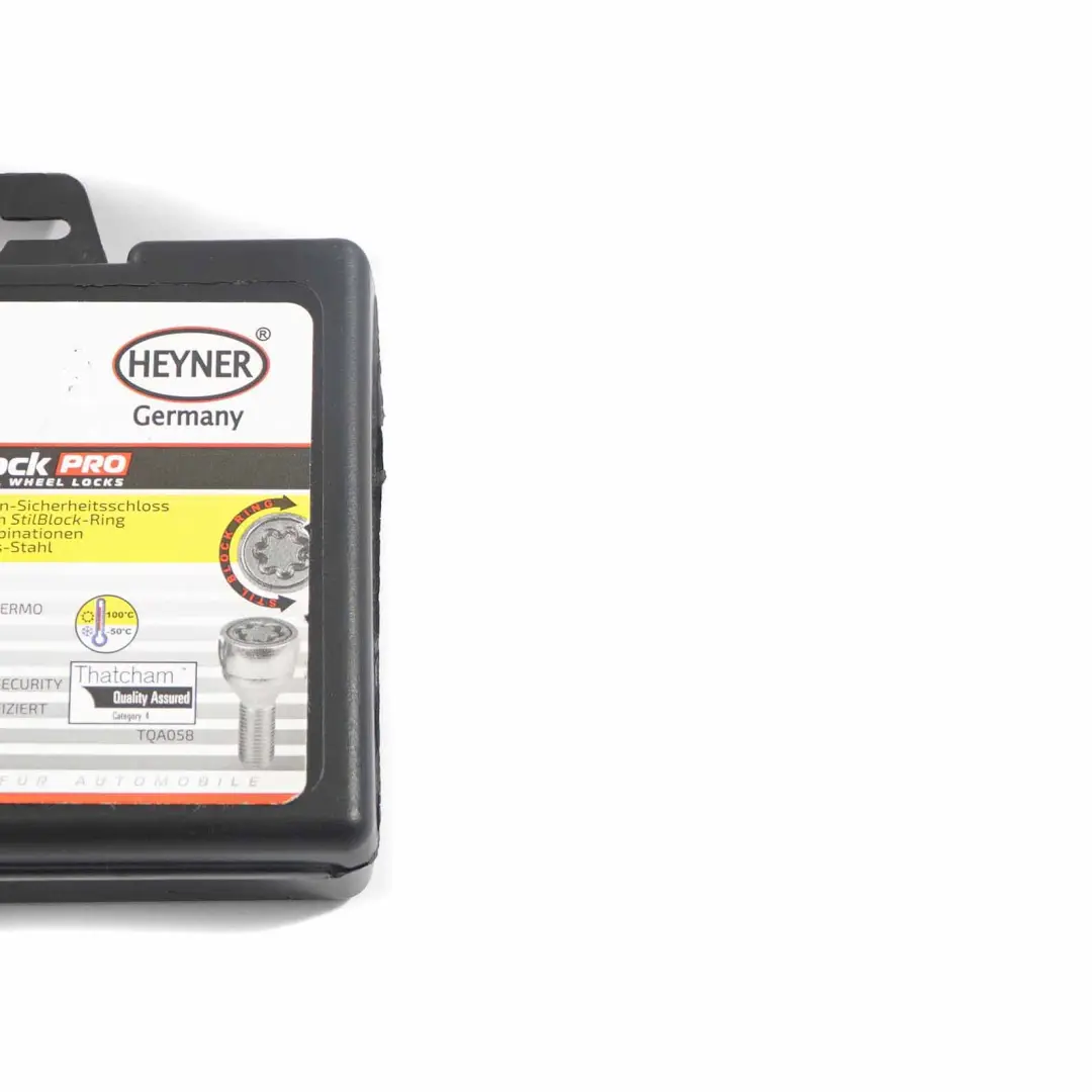 Heyner Stil Bloqueo Tuerca de Seguridad Set para Mini R56 R60 F56 con número de pieza 2453960 Mini R56 R60 F56 Heyner Stil Bloqueo Tuerca de Seguridad Set - SKU 2453960-7 - Número de pieza 2453960
