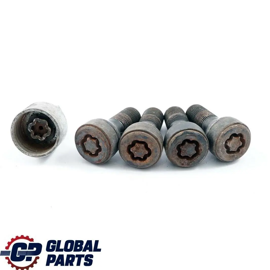 Set Locking Wheel Bolt Locks Security Nut to Mini Cooper R55 R56 F56 R60 R61 F60 with Part number 2453960 Mini Cooper R55 R56 F56 R60 R61 F60 Set Locking Wheel Bolt Locks Security Nut - SKU 2453960 - Part number 2453960