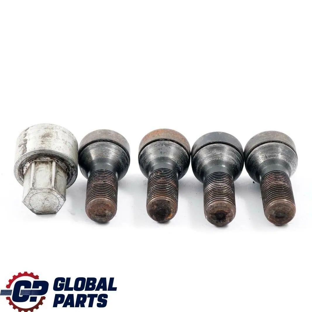 Mini Cooper R55 R56 F56 R60 R61 F60 Set Locking Wheel Bolt Locks Security Nut - SKU 2453960 - Part number 2453960