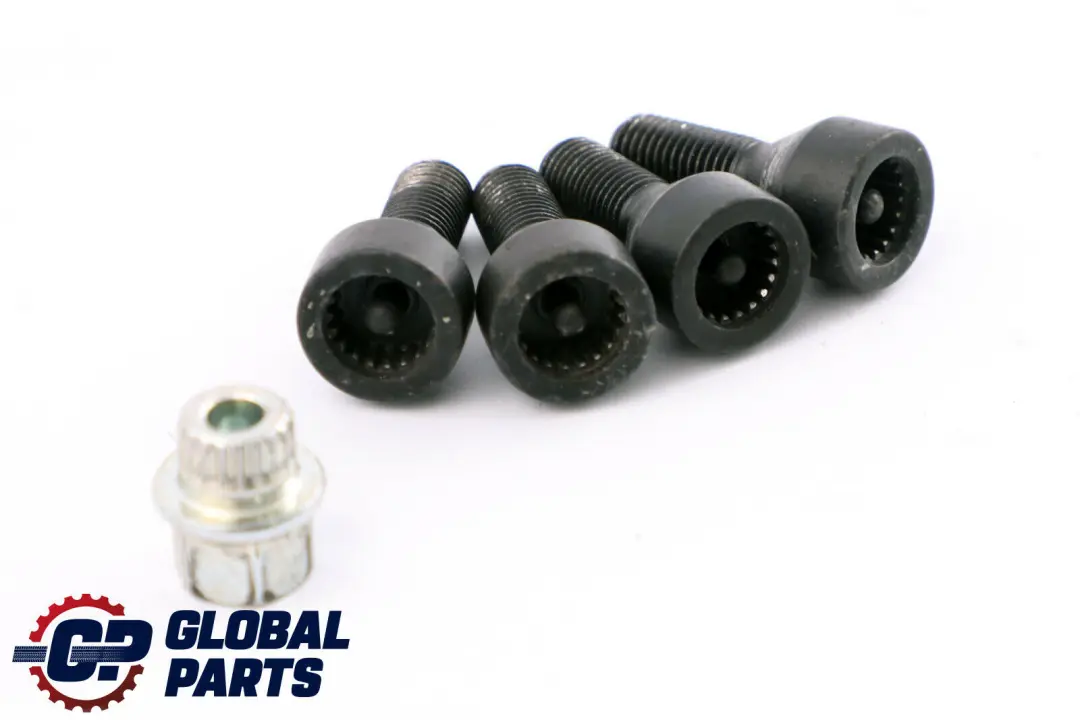 Mini Cooper R55 R56 F56 R60 R61 F60 Set Locking Wheel Bolt Locks Security Nut - SKU 2453960 - Part number 2453960