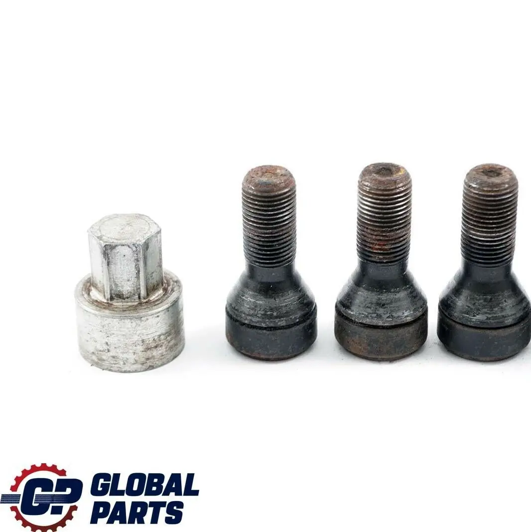 Mini Cooper R55 R56 F56 R60 R61 F60 Set Locking Wheel Bolt Locks Security Nut - SKU 2453960 - Part number 2453960