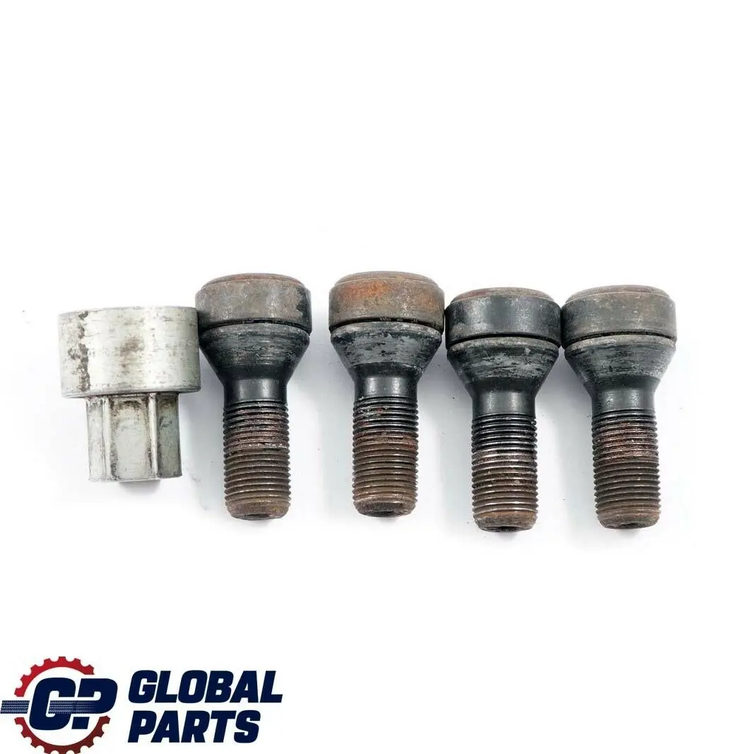 Mini Cooper R55 R56 F56 R60 R61 F60 Set Locking Wheel Bolt Locks Security Nut - SKU 2453960 - Part number 2453960