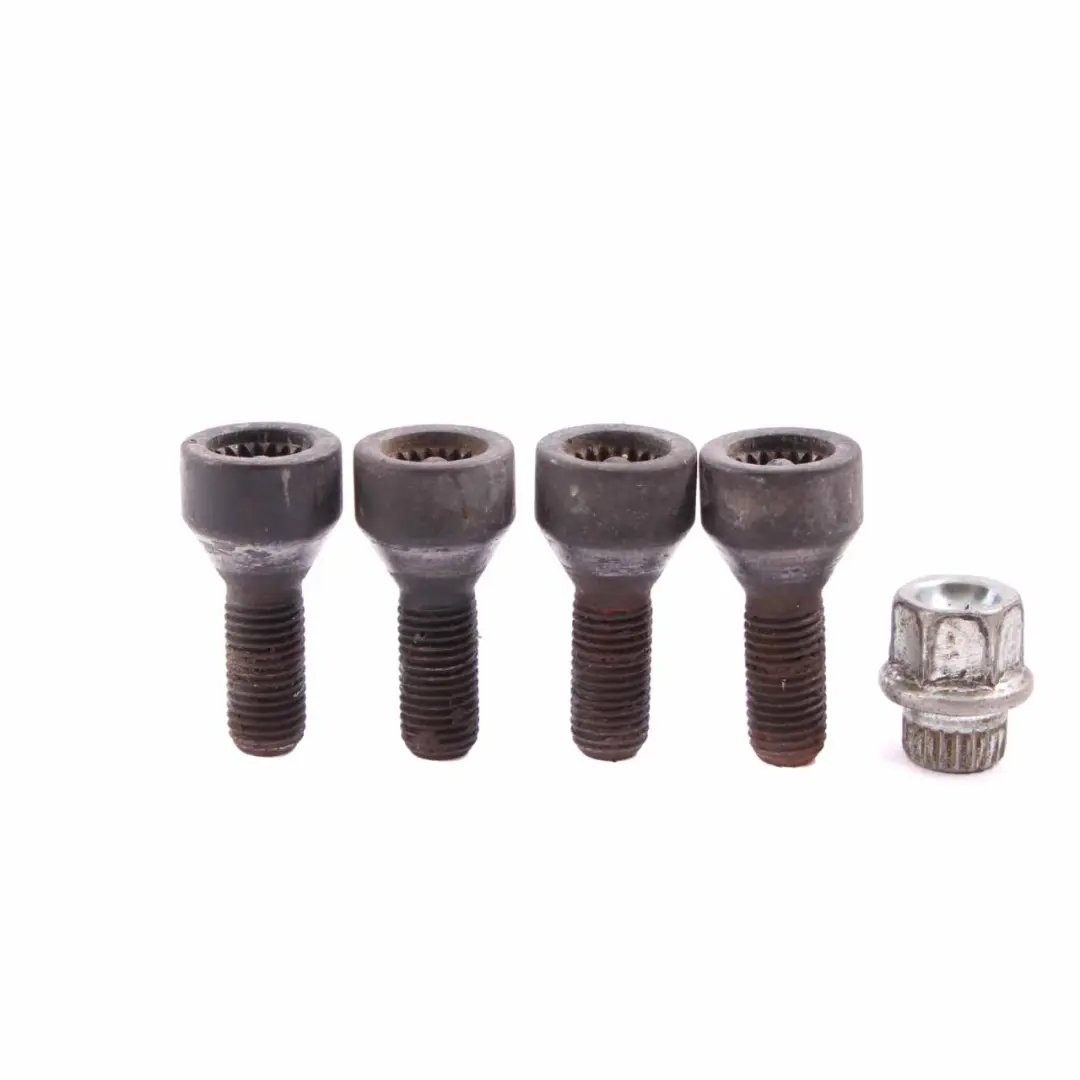 Security Bolt BMW F20 F21 F30 F31 F33 Set Locking Wheel Locks Nut to with Part number 2453961 Security Bolt BMW F20 F21 F30 F31 F33 Set Locking Wheel Locks Nut - SKU 2453961-1 - Part number 2453961