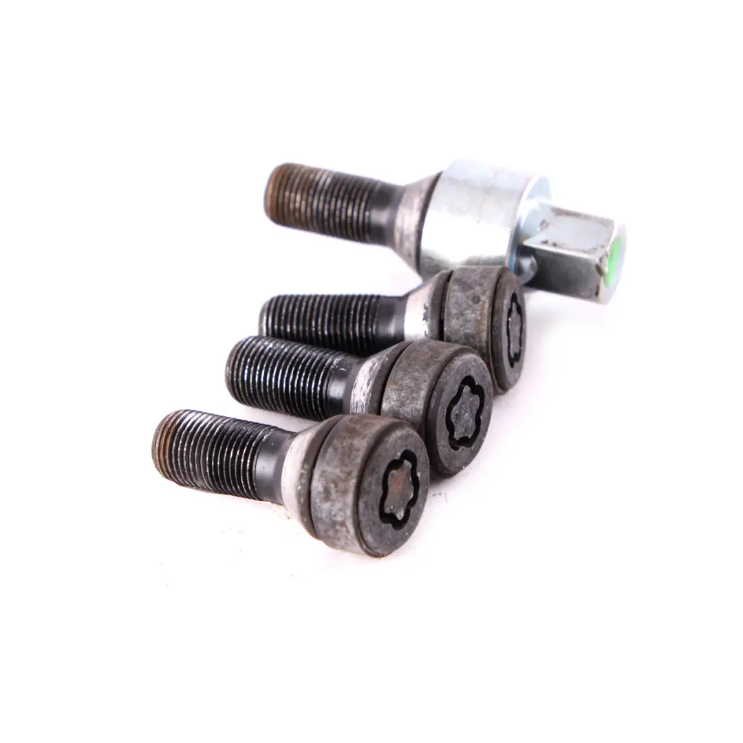 Juego Perno De Bloqueo De Rueda Tuerca De Seguridad para BMW F20 F21 F30 F31 F33 con número de pieza 2453960 BMW F20 F21 F30 F31 F33 Juego Perno De Bloqueo De Rueda Tuerca De Seguridad - SKU 2453961 - Número de pieza 2453960
