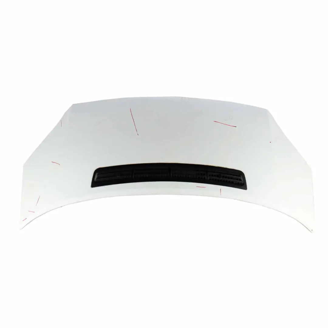 Front Hood Bonnet Trim Covering Panel Frozen White - Z2 to Ford Transit MK7 with Part number 2454107 Ford Transit MK7 Front Hood Bonnet Trim Covering Panel Frozen White - Z2 - SKU 2454107-FW - Part number 2454107