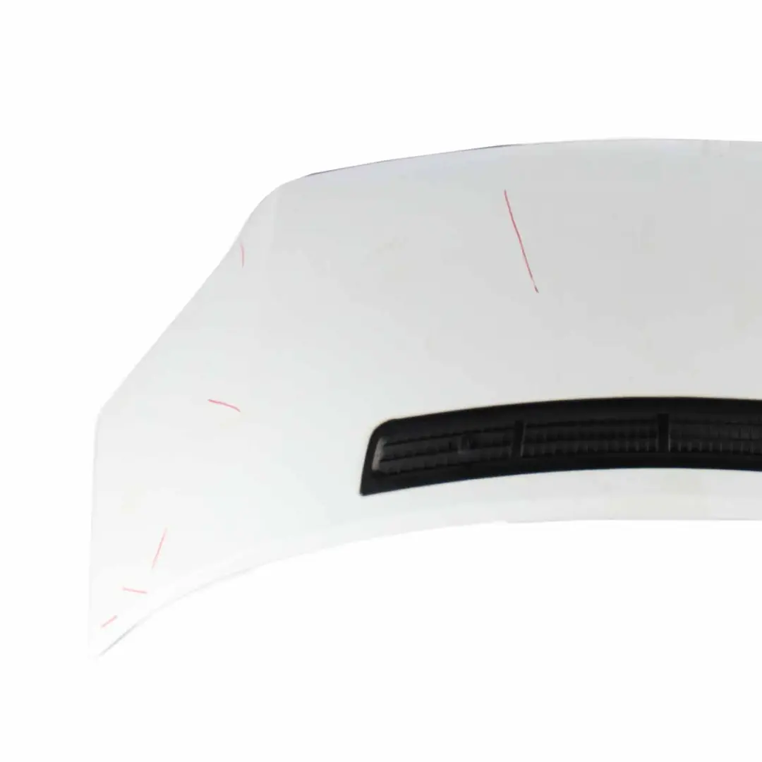 Front Hood Bonnet Trim Covering Panel Frozen White - Z2 to Ford Transit MK7 with Part number 2454107 Ford Transit MK7 Front Hood Bonnet Trim Covering Panel Frozen White - Z2 - SKU 2454107-FW - Part number 2454107