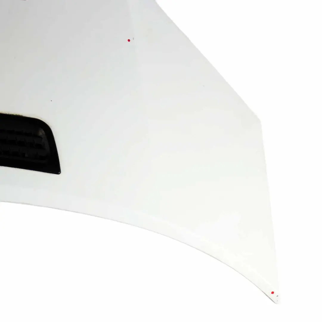 Front Hood Bonnet Trim Covering Panel Frozen White - Z2 to Ford Transit MK7 with Part number 2454107 Ford Transit MK7 Front Hood Bonnet Trim Covering Panel Frozen White - Z2 - SKU 2454107-FW - Part number 2454107