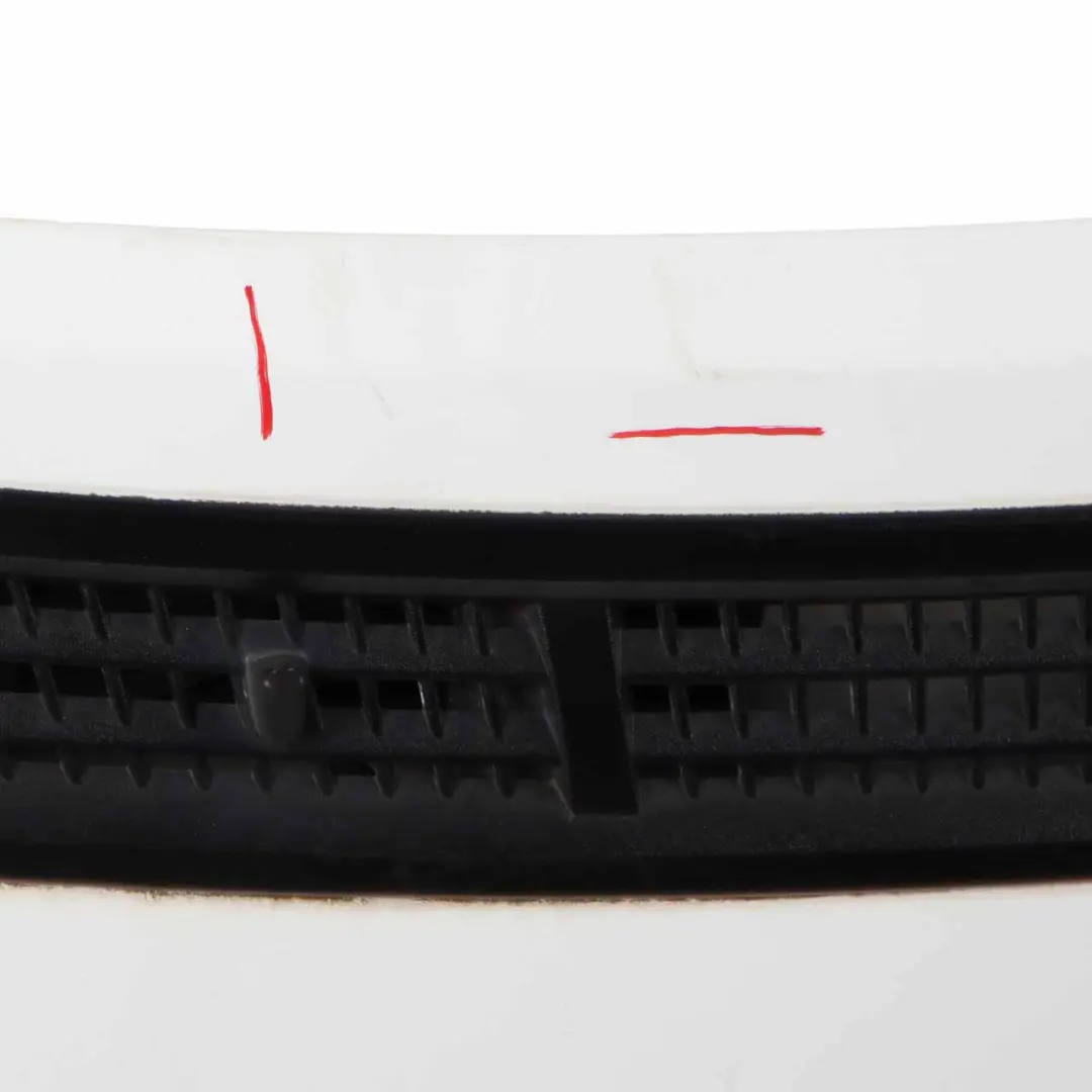 Ford Transit MK7 Front Hood Bonnet Trim Covering Panel Frozen White - Z2 - SKU 2454107-FW - Part number 2454107