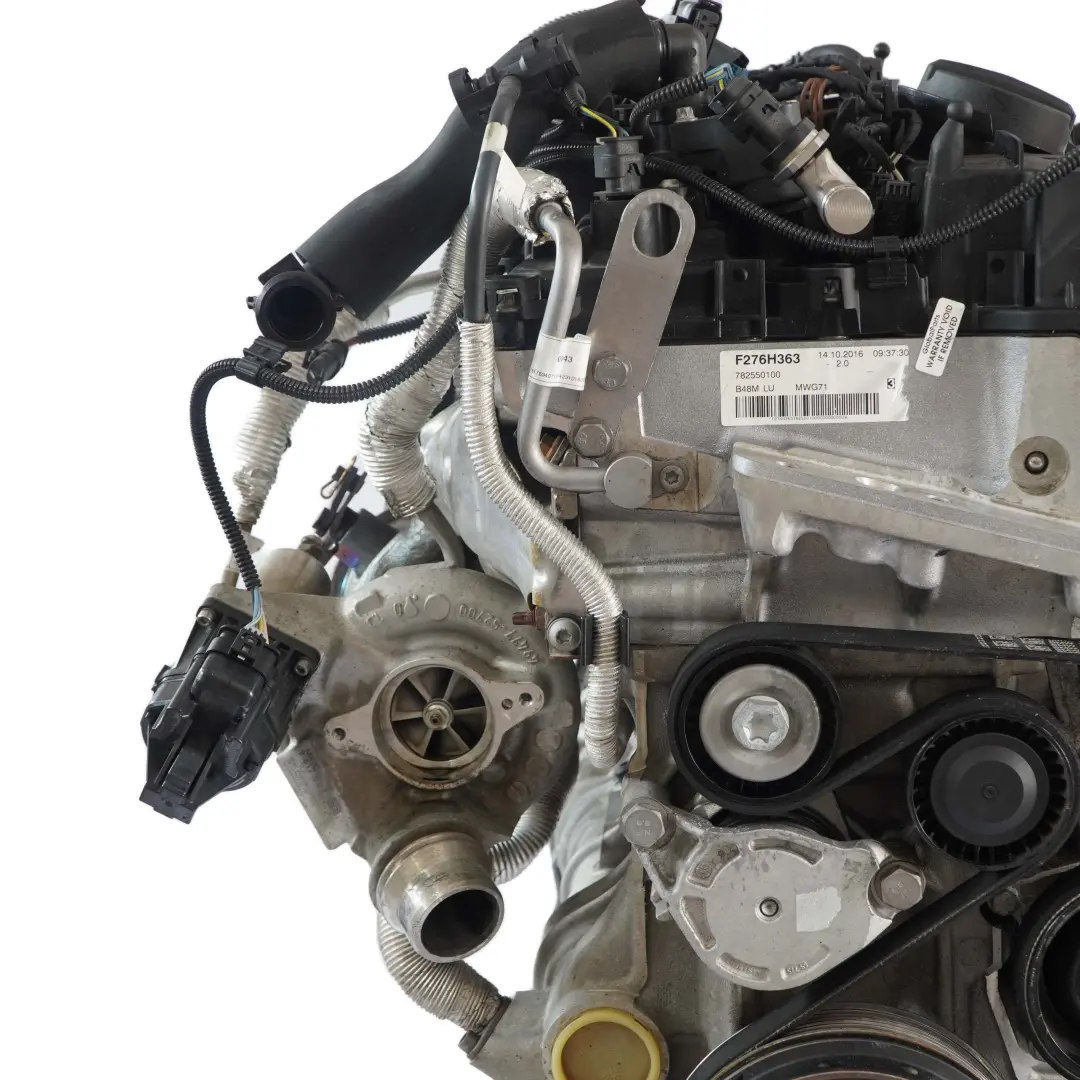 Complete Engine B48A20A New Timinig WARRANTY to Mini F54 F55 F56 F60 Cooper S with Part number 2455332 Mini F54 F55 F56 F60 Cooper S Complete Engine B48A20A New Timinig WARRANTY - SKU 2455332-3 - Part number 2455332