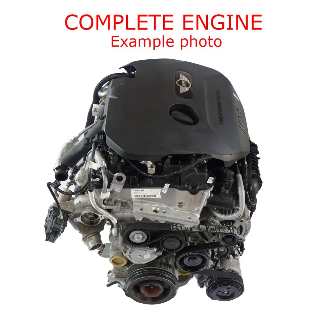 Engine B48A20A Cooper S Mini F54 F55 F56 F60 Bare 192HP 36k miles, WARRANTY - SKU 2455332 - Part number 2455332
