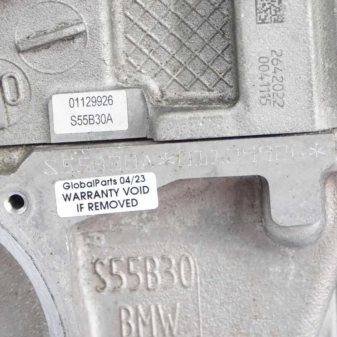 BMW F80 M3 F82 M4 F87 LCI M2 S55 Bare Engine S55B30A 431HP New Timing WARRANTY - SKU 2455341-2 - Part number 2455341