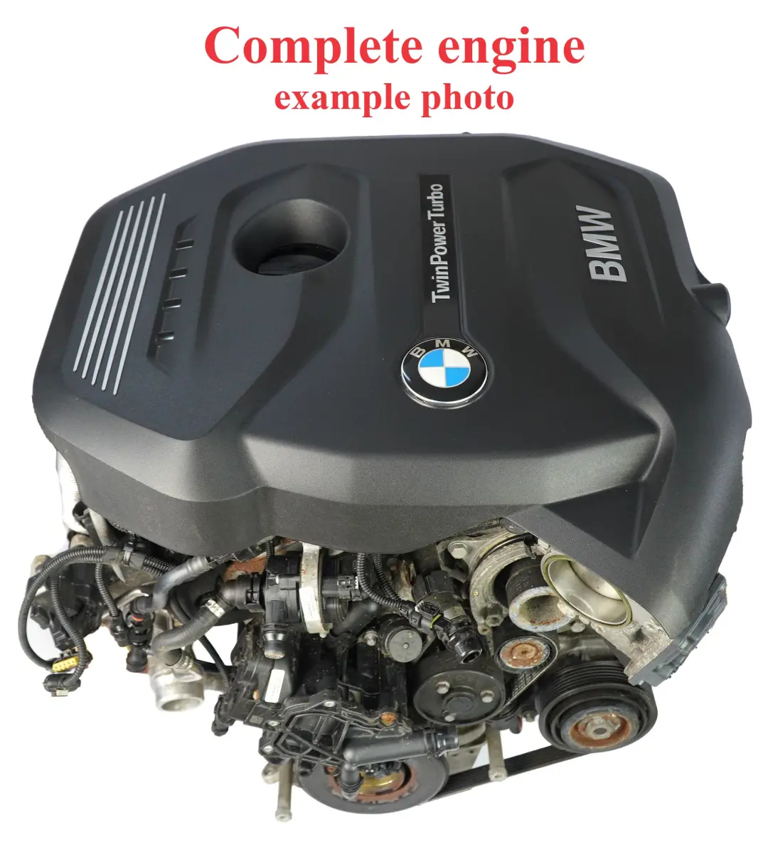 BMW F30 F31 320iX F32 F36 420iX B48 Bare Engine B48B20A with 79k miles, WARRANTY - SKU 2455344 - Part number 2455344