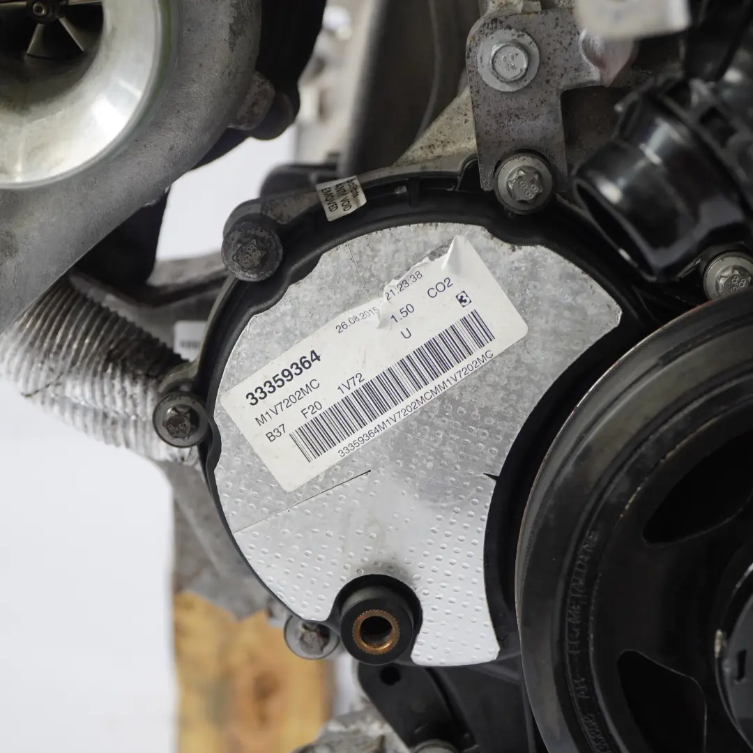 BMW F20 F21 LCI 114d 116d B37 Completo Motore B37D15A Con 48 000 Km GARANZIA - SKU 2455607-1 - Numero di parte 2455607