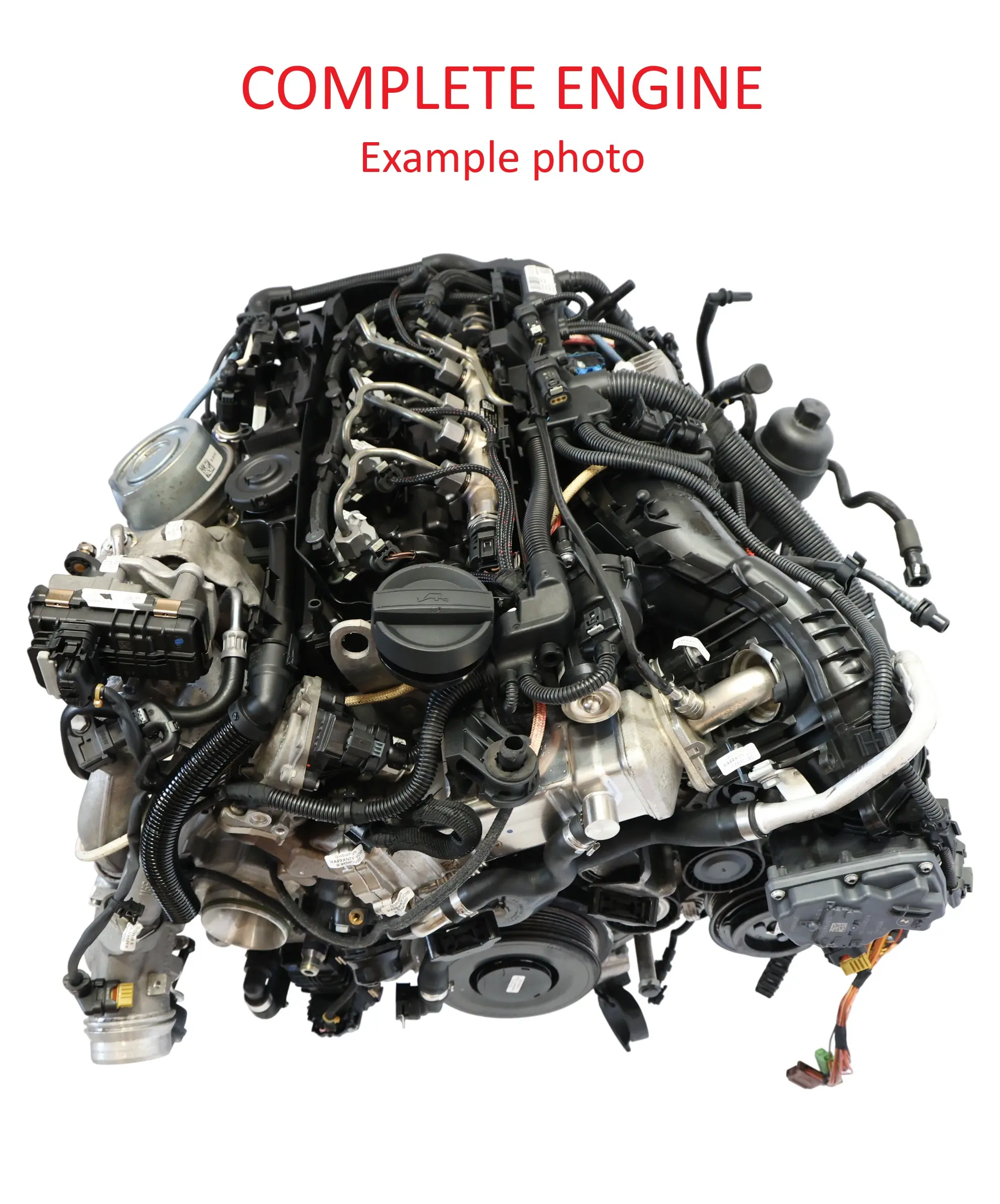 BMW X5 F15 25dx Moteur Nu B47 B47D20B, 231CV 109 000 km, GARANTIE