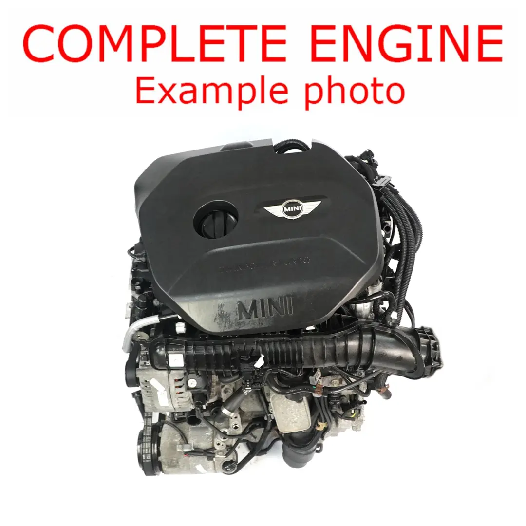 Bare Engine B48A20B WARRANTY to Mini Cooper S F54 F56 F57 F60 JCW John Cooper Works with Part number 2459230 Mini Cooper S F54 F56 F57 F60 JCW John Cooper Works Bare Engine B48A20B WARRANTY - SKU 2459230 - Part number 2459230