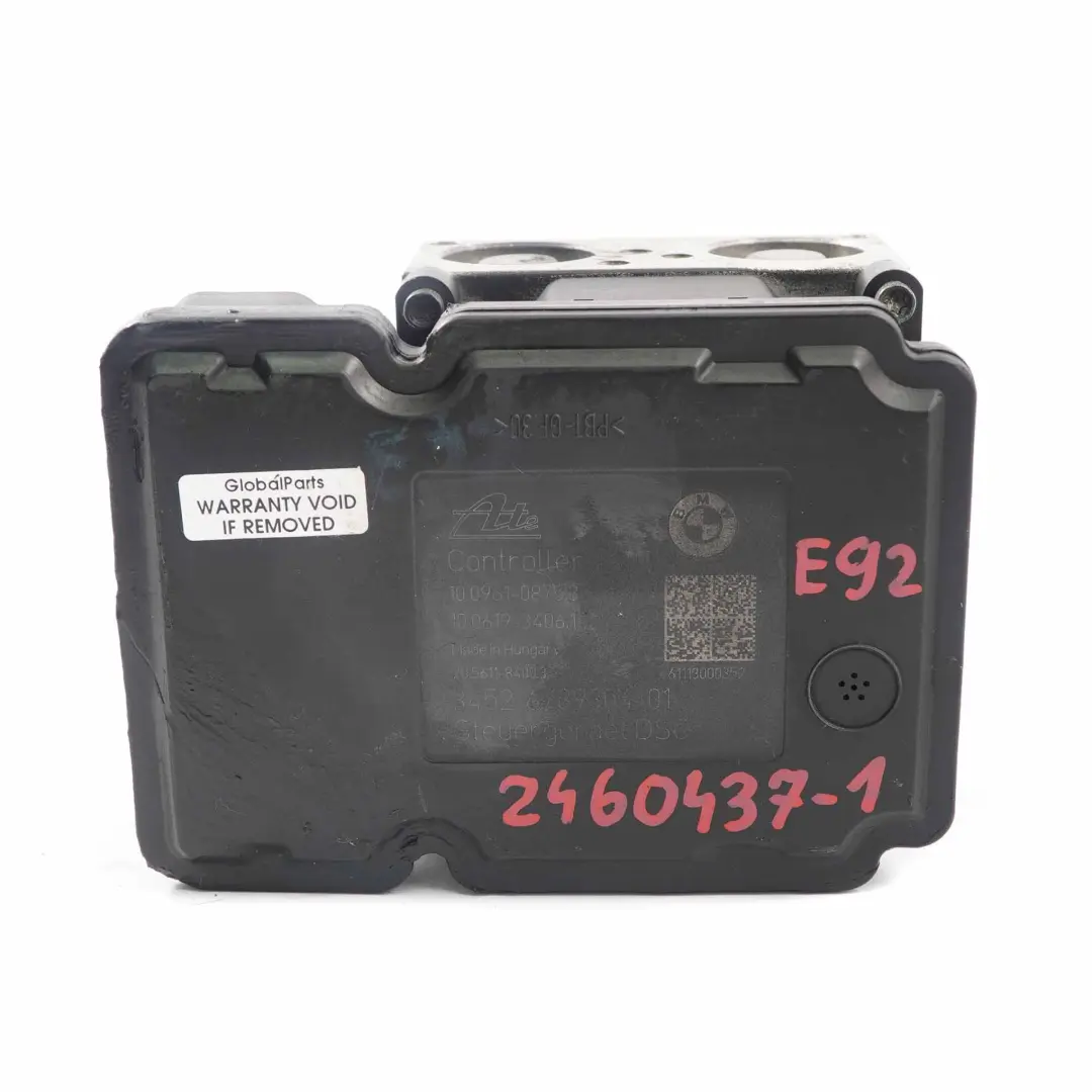 BMW E90 E91 E92 E93 Ensemble Hydro Pompe DSC ABS Commande 6789303 6789304 - SKU 2460437-1 - Numéro de pièce 2460437