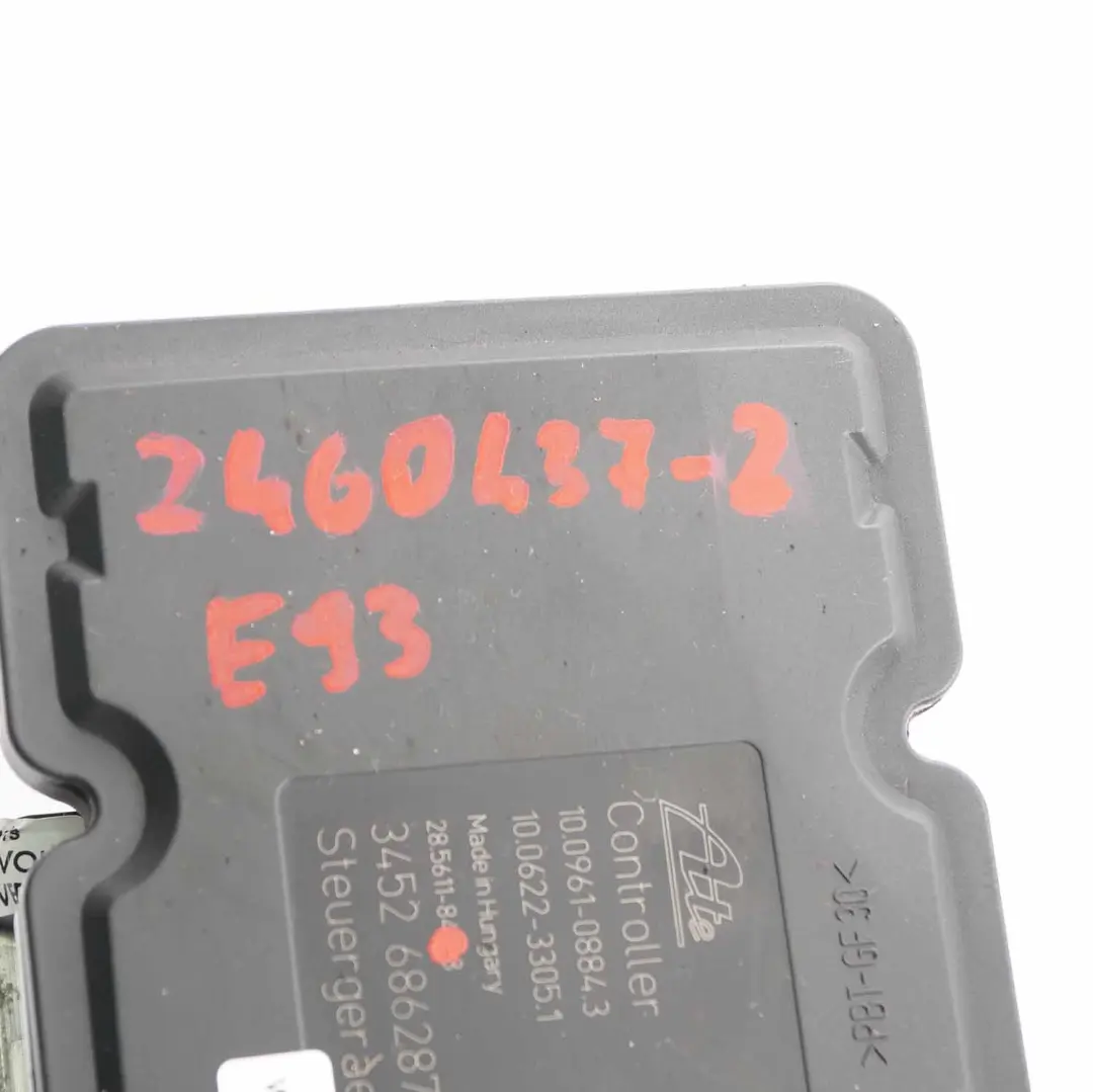  DSC Brake Pump BMW E90 E91 E92 E93 ABS Hydro Braking Unit 6862873 6862872 - SKU 2460437-2 - Part number 2460437