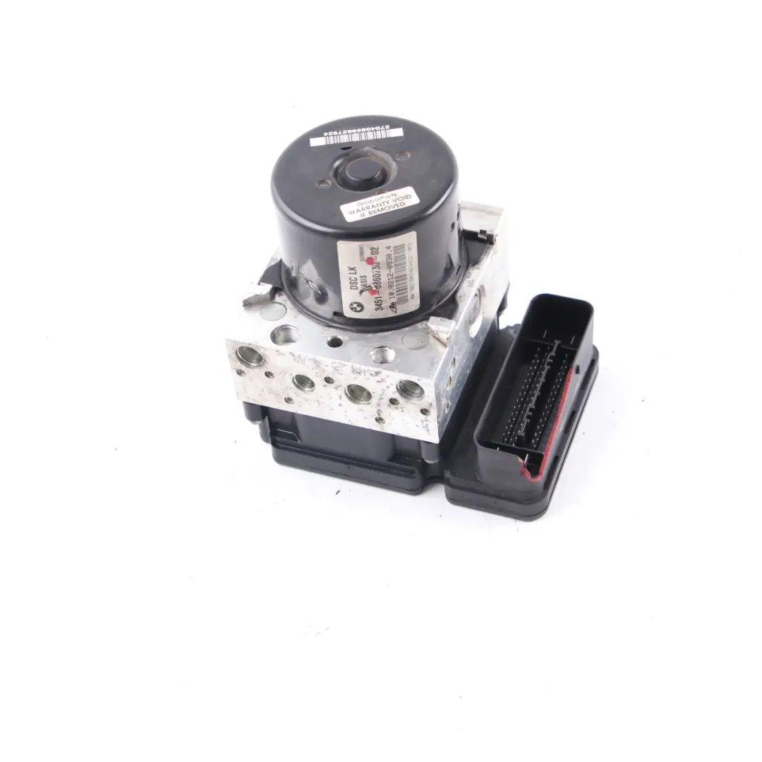 ABS Unit BMW F20 F21 F22 F30 DSC Hydro Braking Pump Module 6860730 6860731 to with Part number 2460453 ABS Unit BMW F20 F21 F22 F30 DSC Hydro Braking Pump Module 6860730 6860731 - SKU 2460453-1 - Part number 2460453