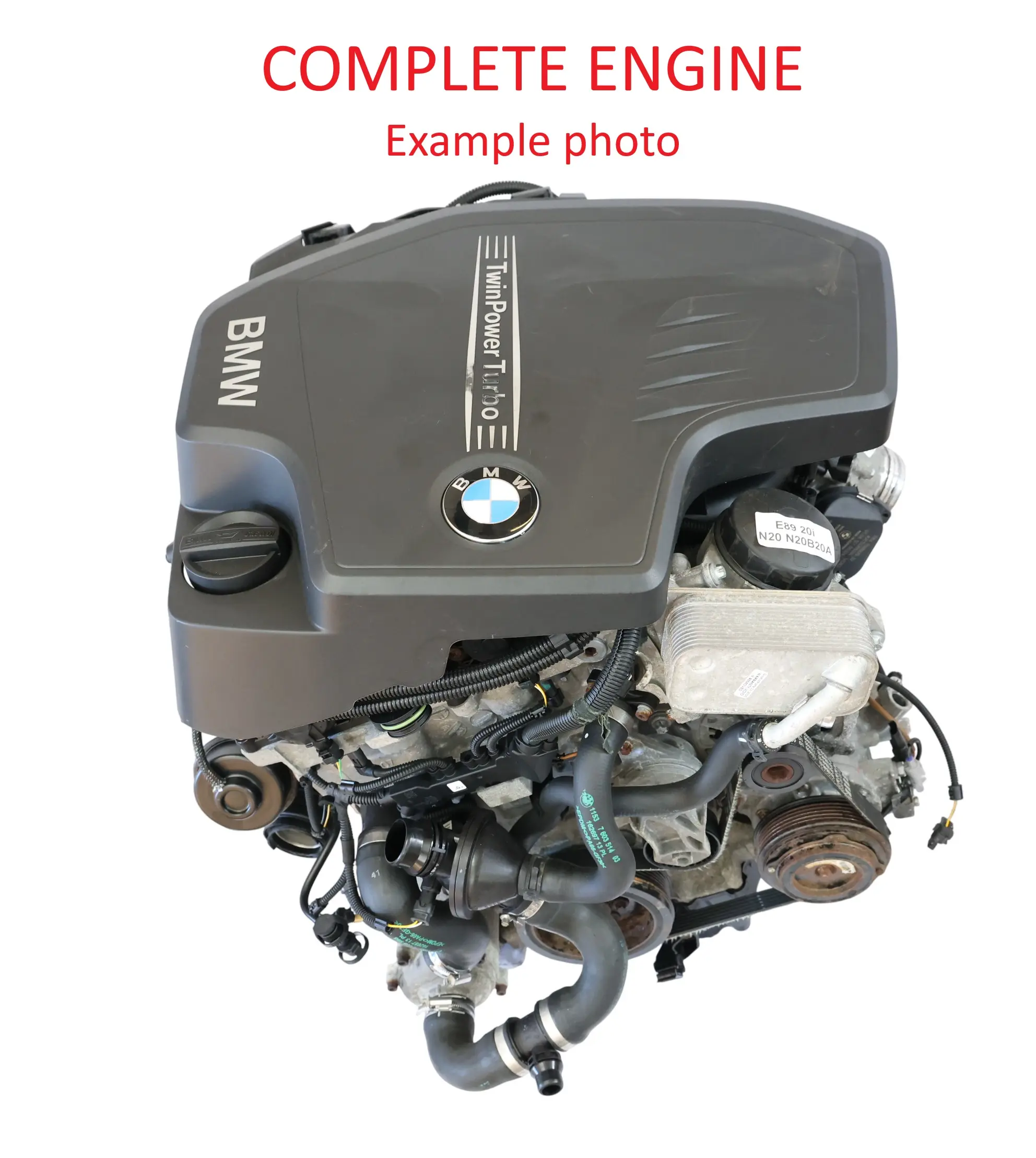 BMW X1 E84 20i Z4 E89 18i 20i Bare Engine N20 N20B20A with 49k miles, WARRANTY