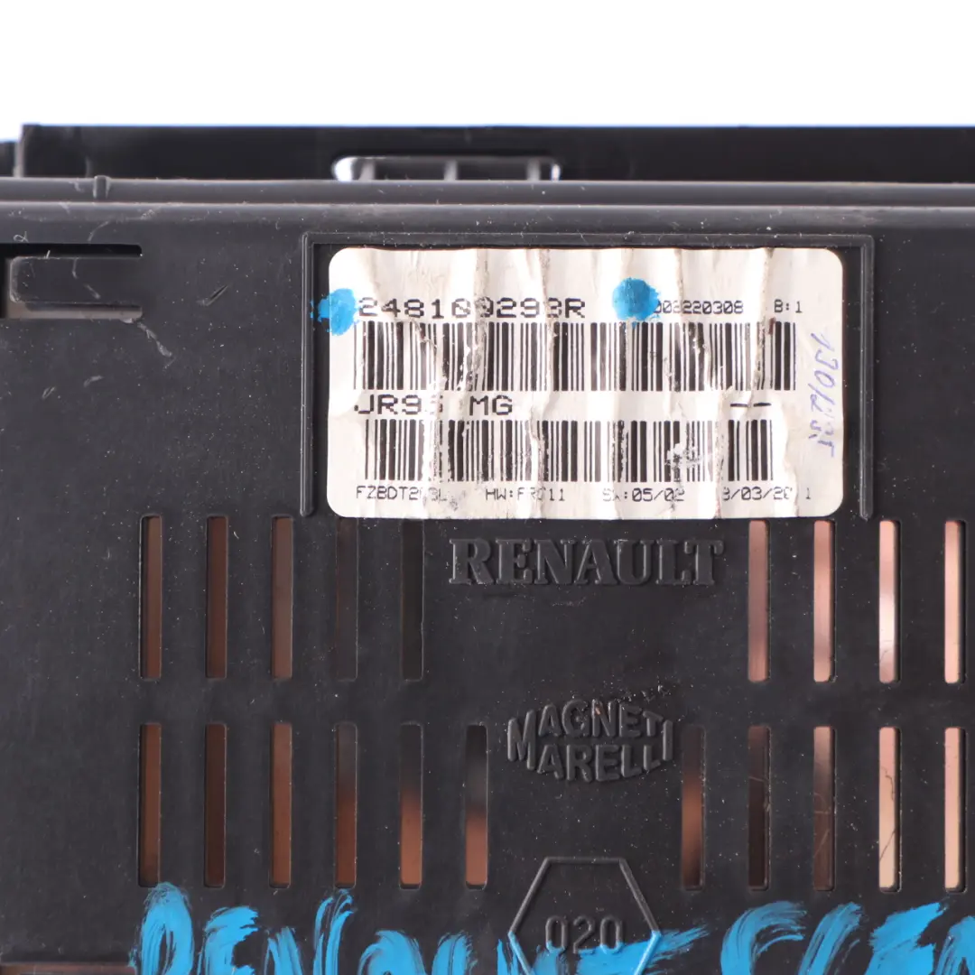 Renault Scenic 3 III Control Unit Display Screen Module Console Dash - SKU 248100293R - Part number 248100293R