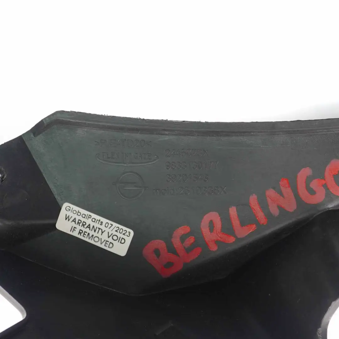 Citroen Berlingo Staffa Paraurti Anteriore Destra Supporto Trim per con numero di parte 2510338X Citroen Berlingo Staffa Paraurti Anteriore Destra Supporto Trim - SKU 2510338X - Numero di parte 2510338X