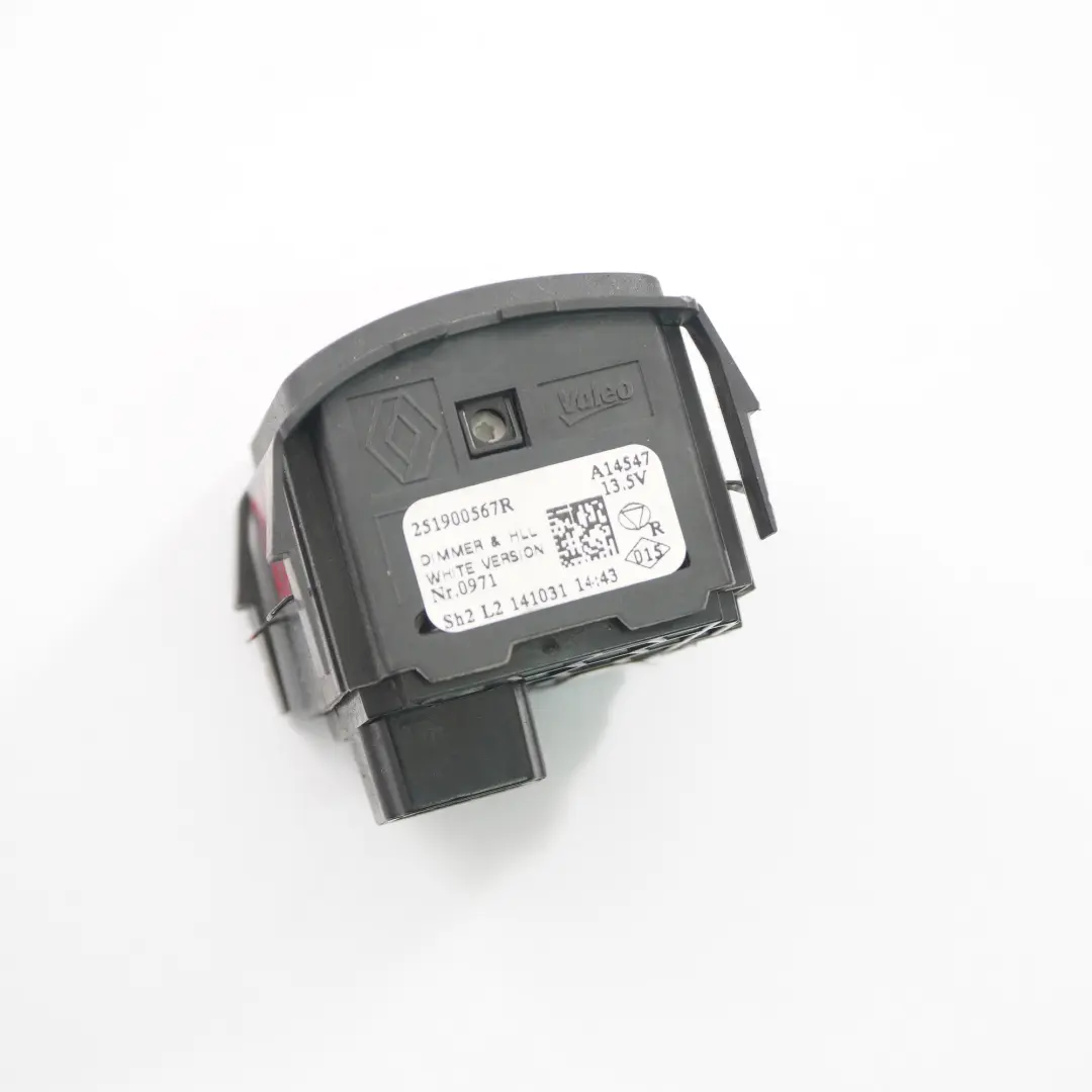 Mk3 Clio Mk4 Scheinwerfer Lichtschalter Bedienfeld für Renault Trafic mit Teilenummer 251900567R Renault Trafic Mk3 Clio Mk4 Scheinwerfer Lichtschalter Bedienfeld - SKU 251900567R - Teilenummer 251900567R