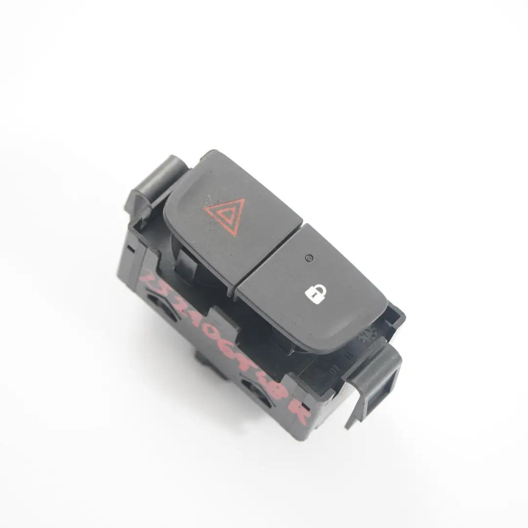 Hazard Warning Light Switch Button to Renault Trafic 3 Vauxhall Vivaro B with Part number 252106548R Renault Trafic 3 Vauxhall Vivaro B Hazard Warning Light Switch Button - SKU 252106548R - Part number 252106548R