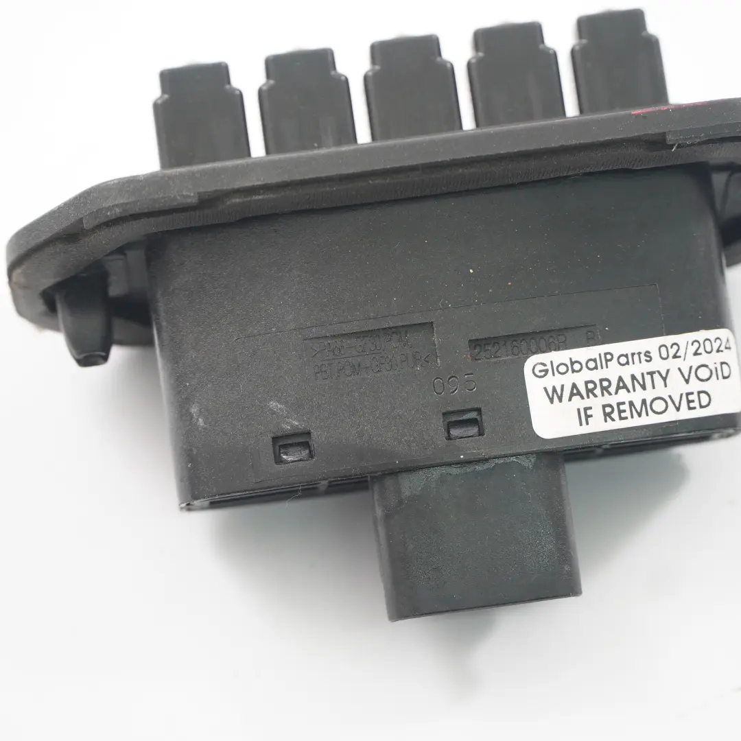 Renault Master III Contatto conettore maschio porte scorrevoli - SKU 252160006R - Numero di parte 252160006R