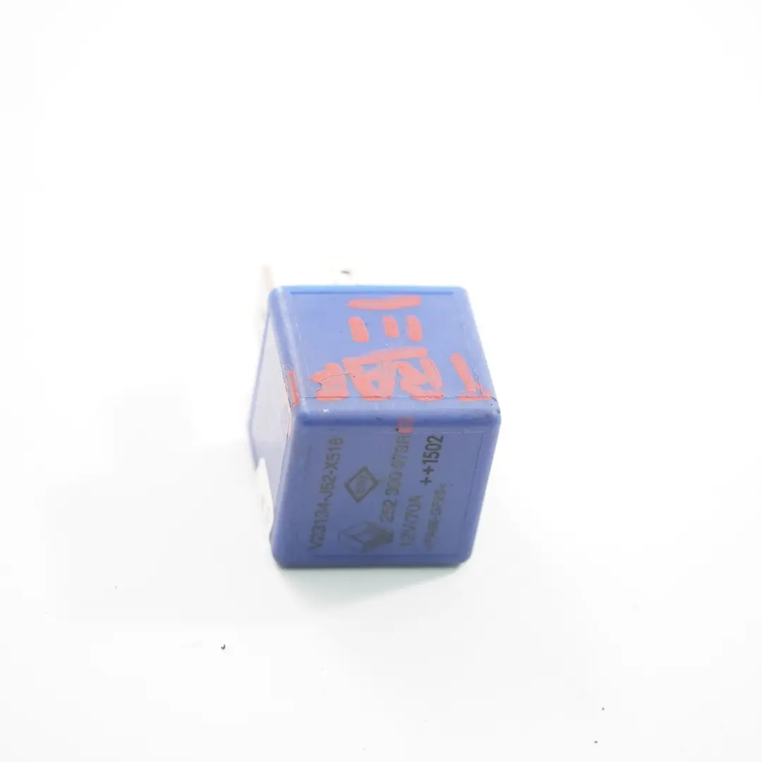 Renault Trafic III Vauxhall Vivaro B Relay 4-Pin Blue Electrical Unit - SKU 252300973R - Part number 252300973R