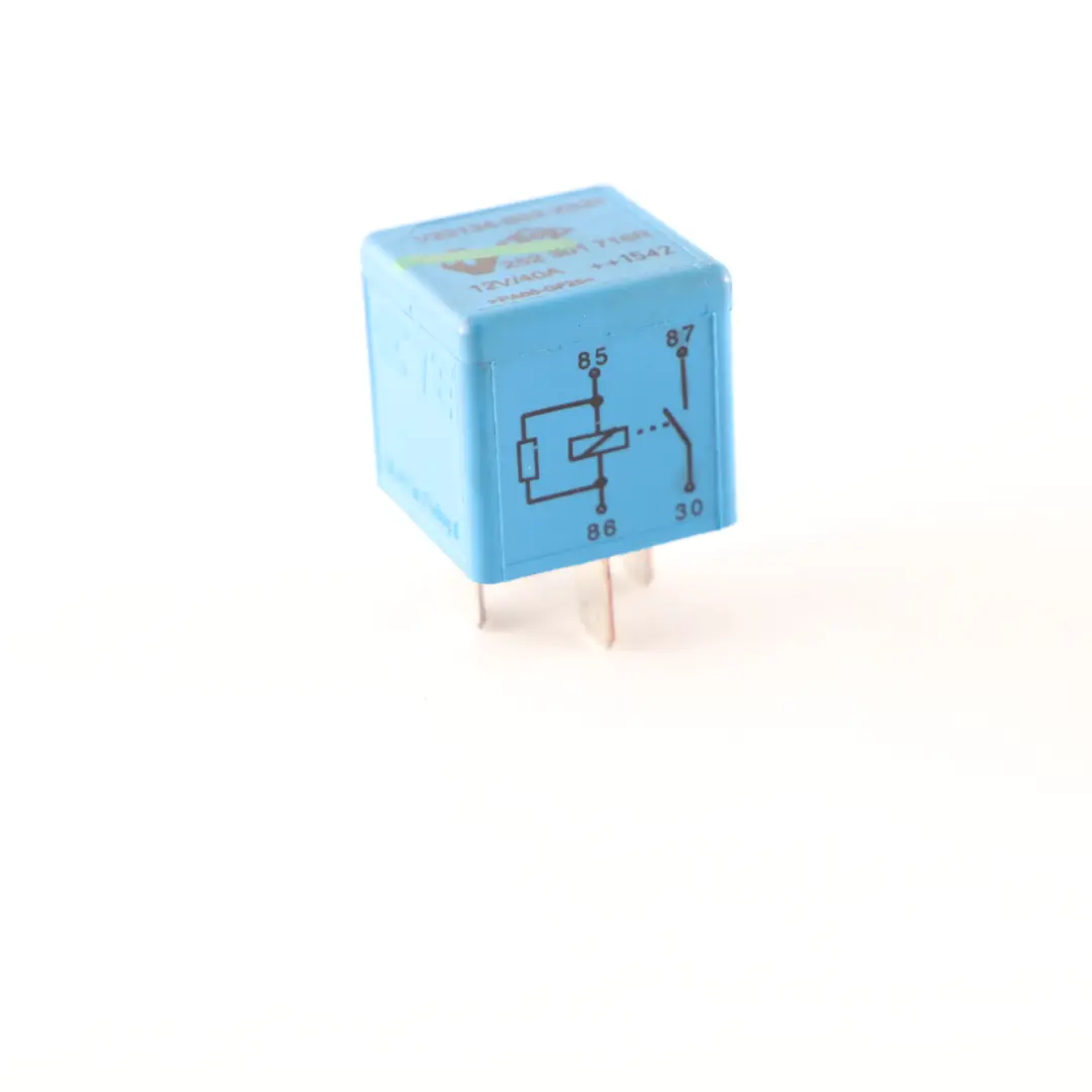Renault Trafic Vauxhall Vivaro Relay 4-Pin Blue Unit - SKU 252301716R - Part number 252301716R