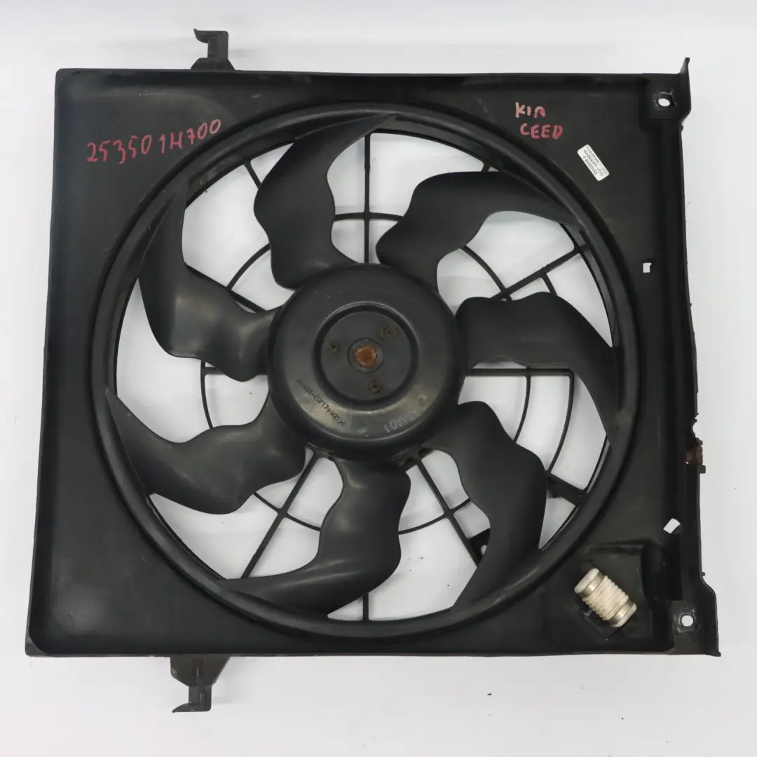 Kia Ceed refrigeración ventilador radiador refrigerante motor unidad - SKU 253501H700 - Número de pieza 253501H700