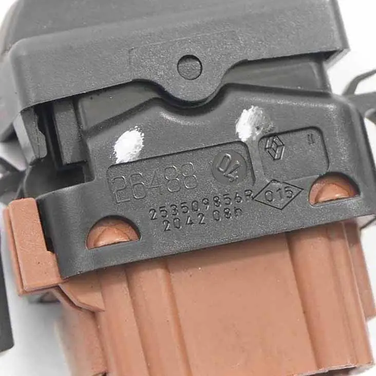 Botón Interruptor Ventana Trasera Calefactada para Renault Trafic II con número de pieza 253509856R Renault Trafic II Botón Interruptor Ventana Trasera Calefactada - SKU 253509856R - Número de pieza 253509856R