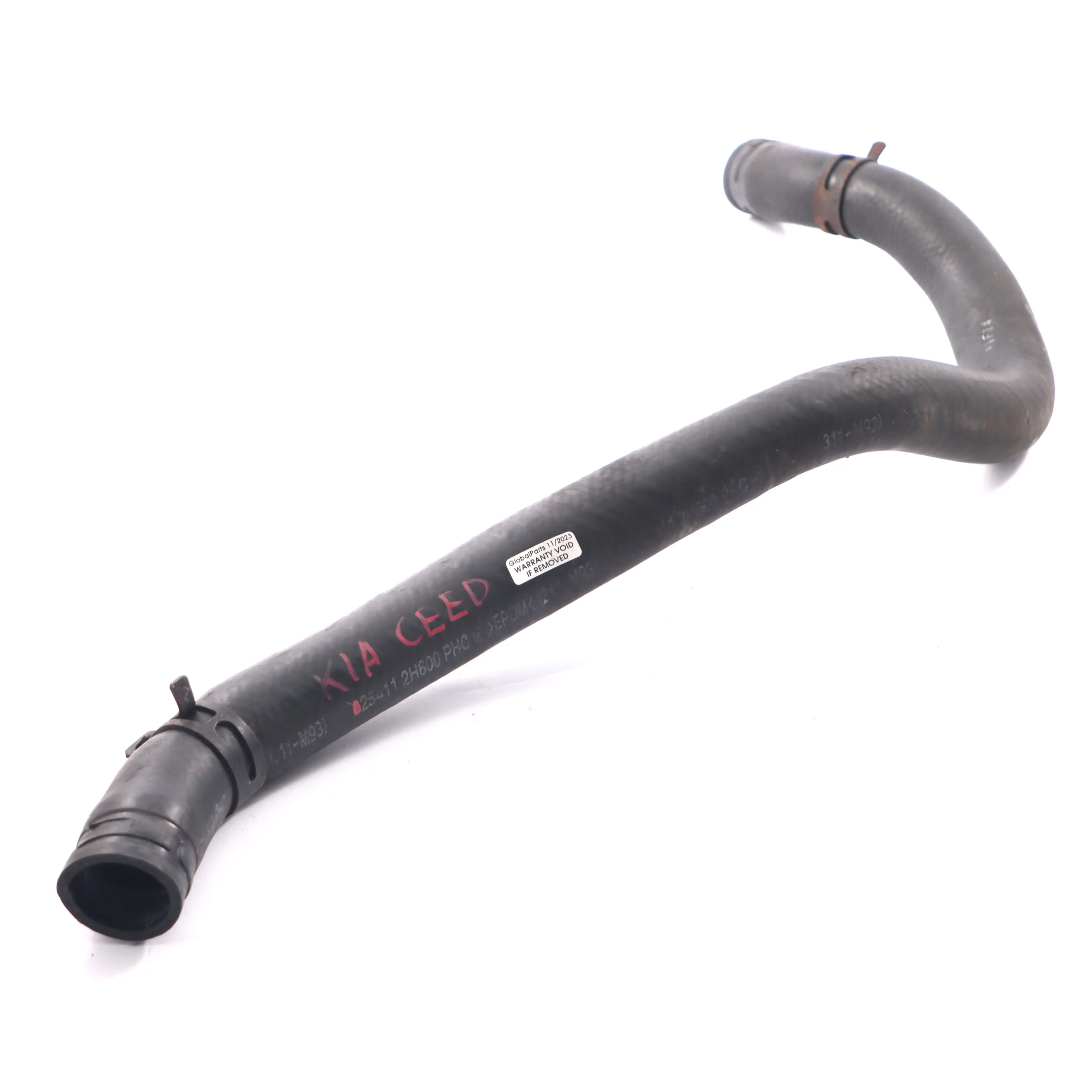Kia Ceed 1 1.6 CRDI Diesel acqua tubo flessibile raffreddamento linea 254112H600