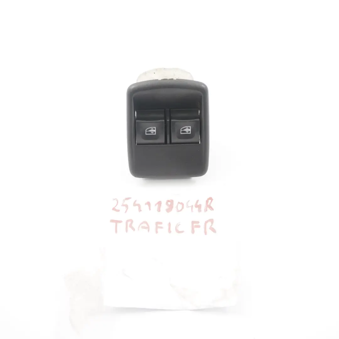 Window Lifter Switch Renault Trafic Mk3 Driver's Side Button Unit to with Part number 254119044R Window Lifter Switch Renault Trafic Mk3 Driver's Side Button Unit - SKU 254119044R - Part number 254119044R